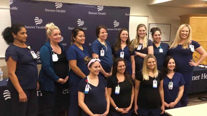 Egy kórház intenzív osztályának 16 ápolója egyszerre lett terhes