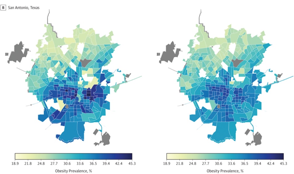 Meglepően akkurátus elhízástérképeket készített utcaképek alapján a mesterséges intelligencia