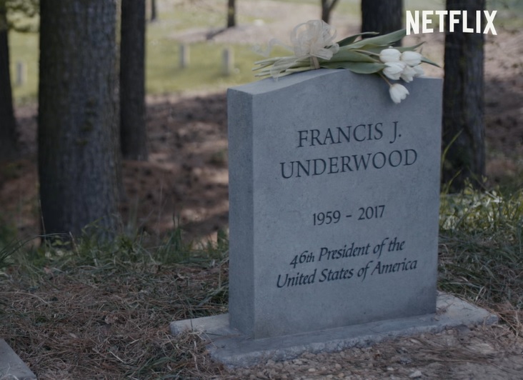 Frank Underwood halott
