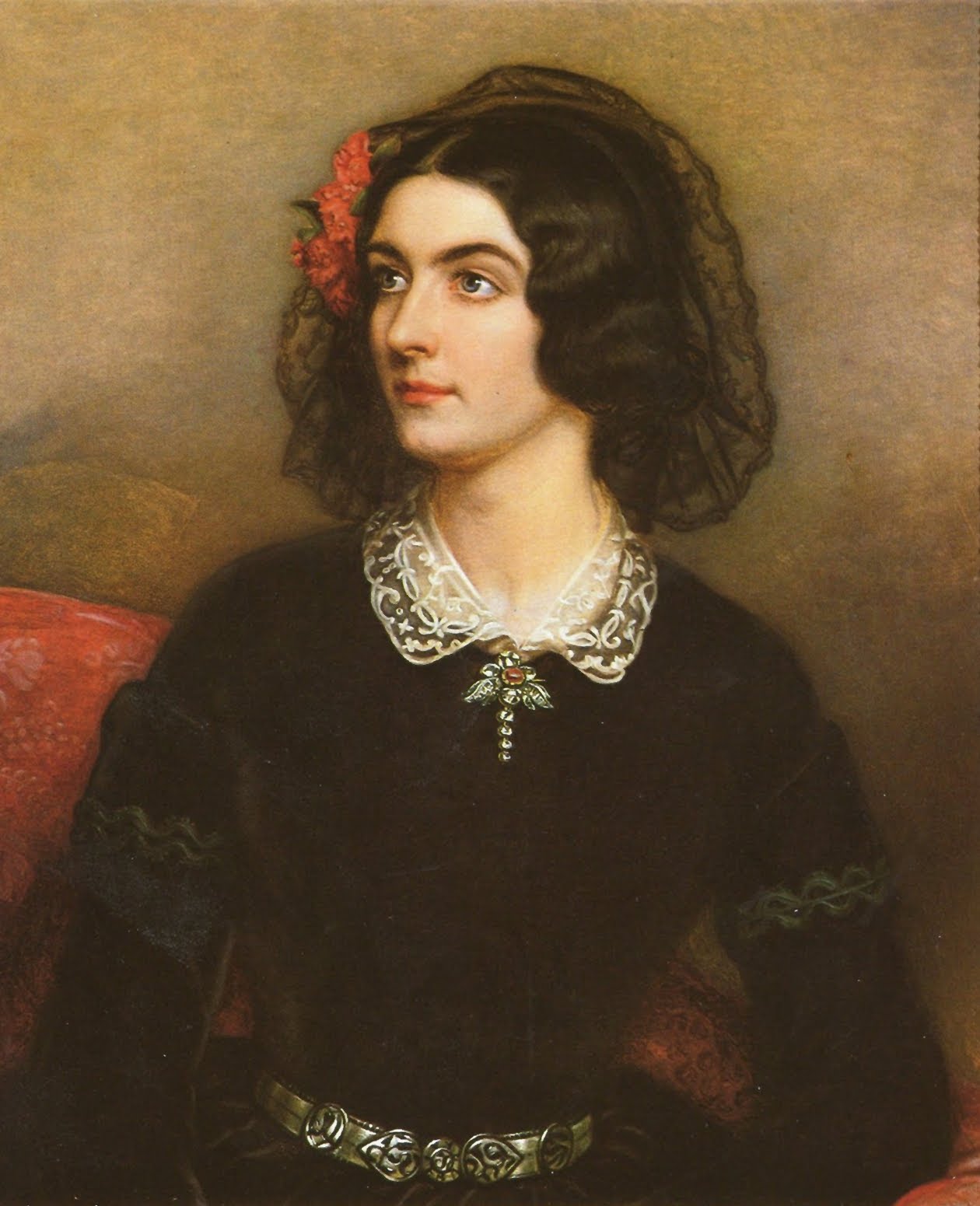 Joseph Karl Stieler 1847-es portréja Lola Montezről