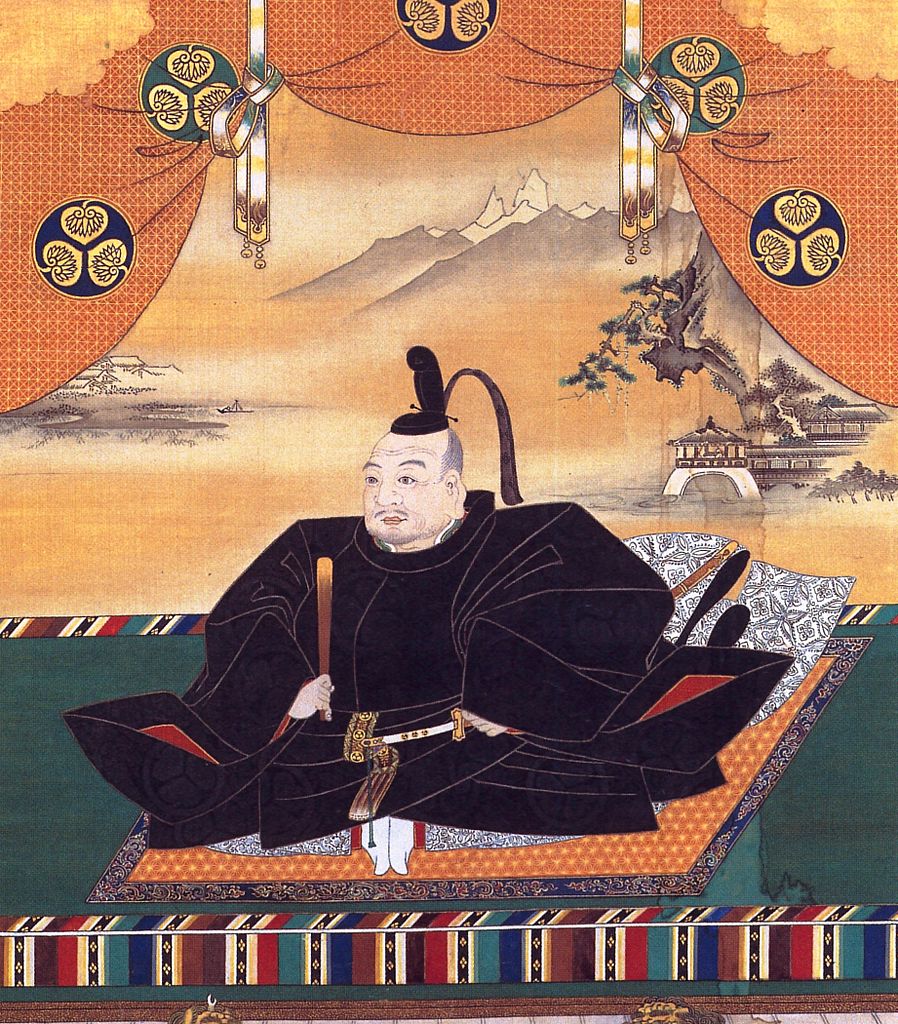 Tokugava Iejaszu egy 17. századi festményen