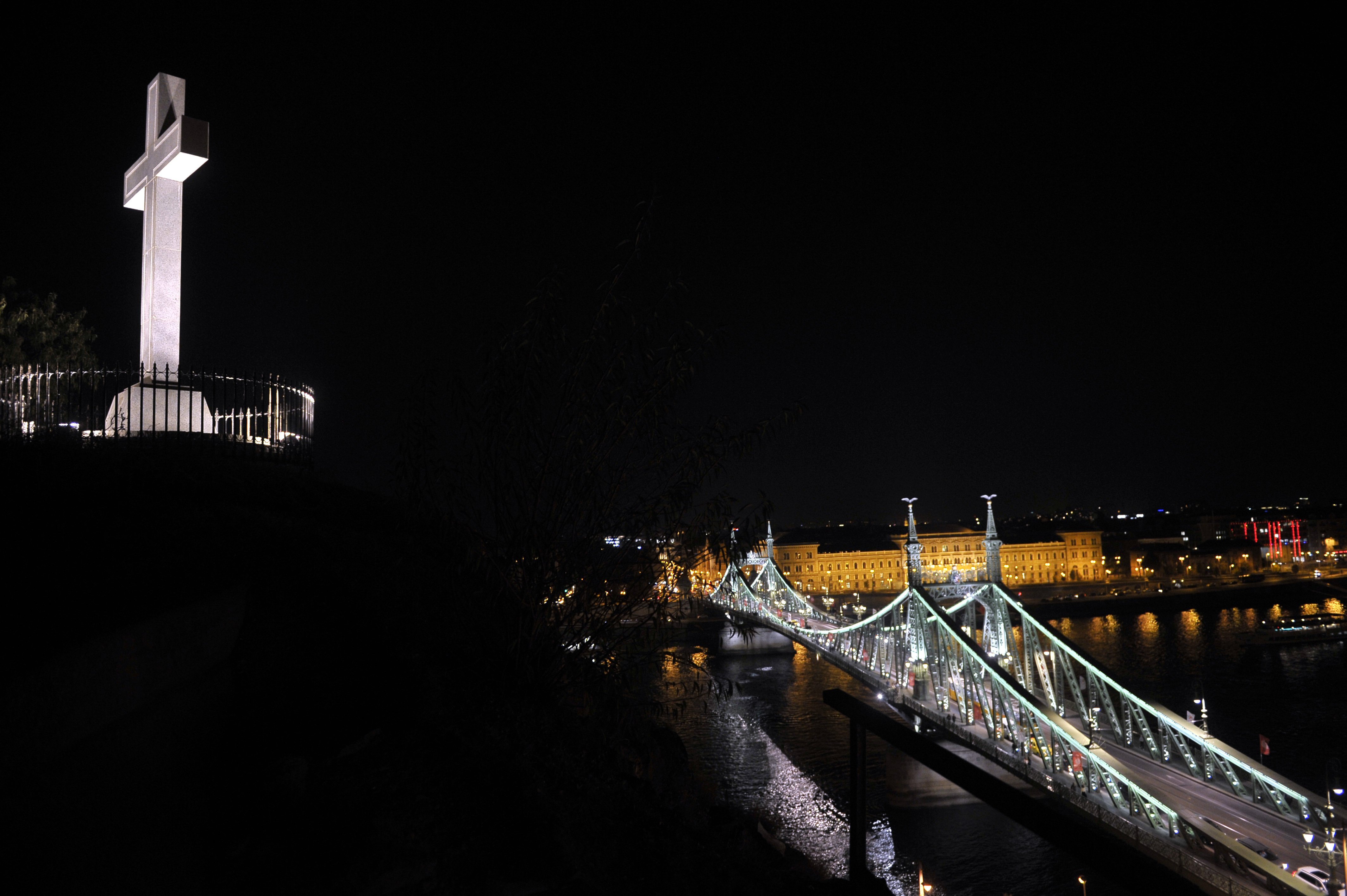 Beleesett a Dunába a Szabadság hídról, majd felhívta a rendőröket, hogy mentsék ki