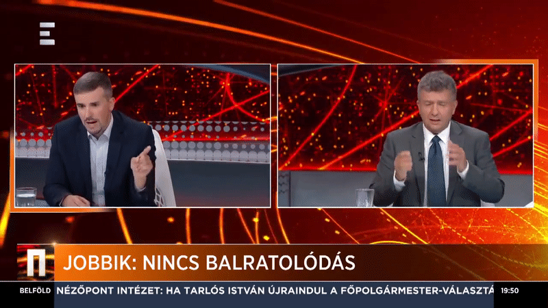 A Jobbik szóvivője nem válaszolt a simicskázós kérdésekre, inkább perceken keresztül osztotta az Echo TV-t