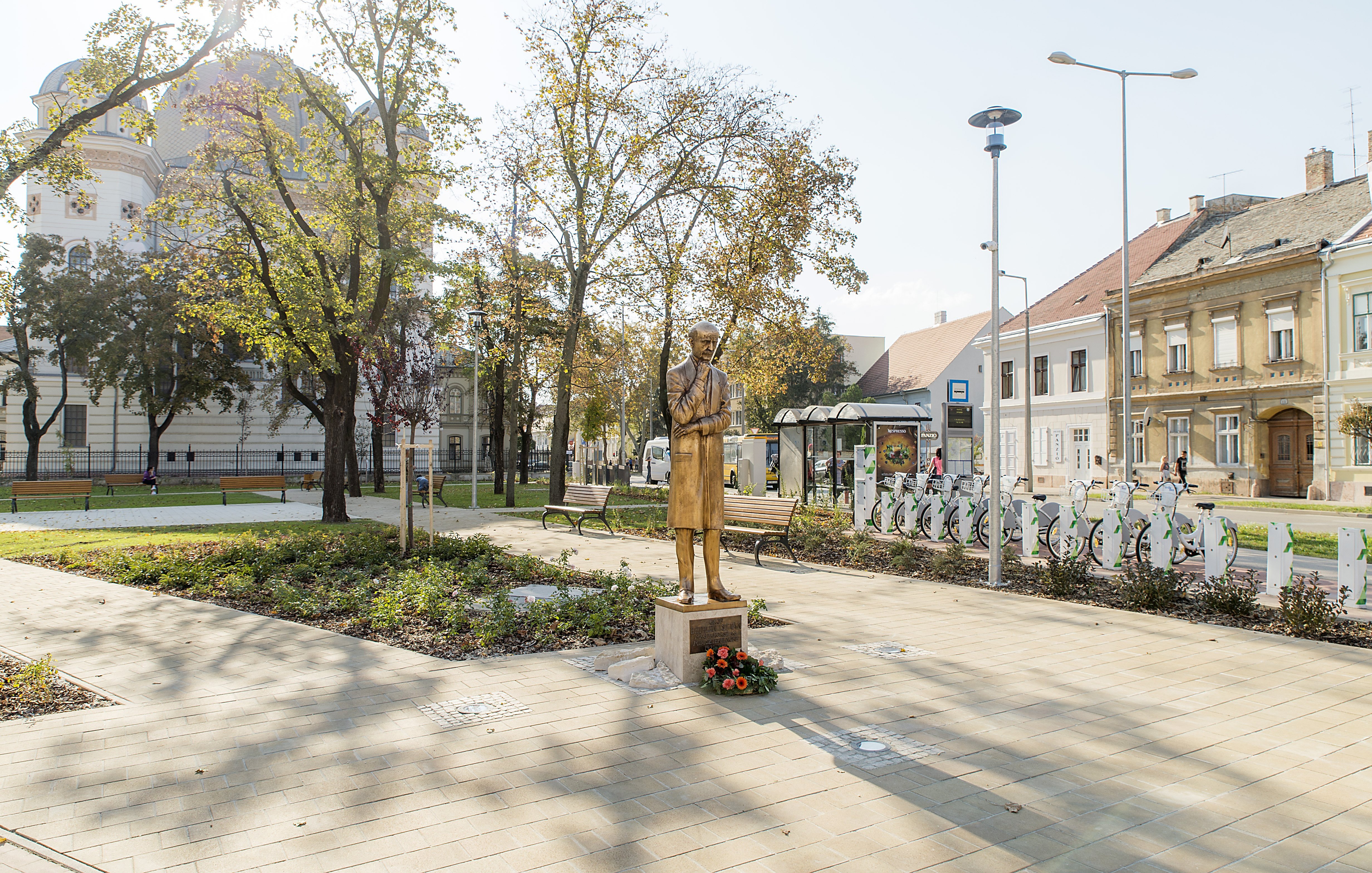 Győrben szobrot állítottak Bethlen Istvánnak