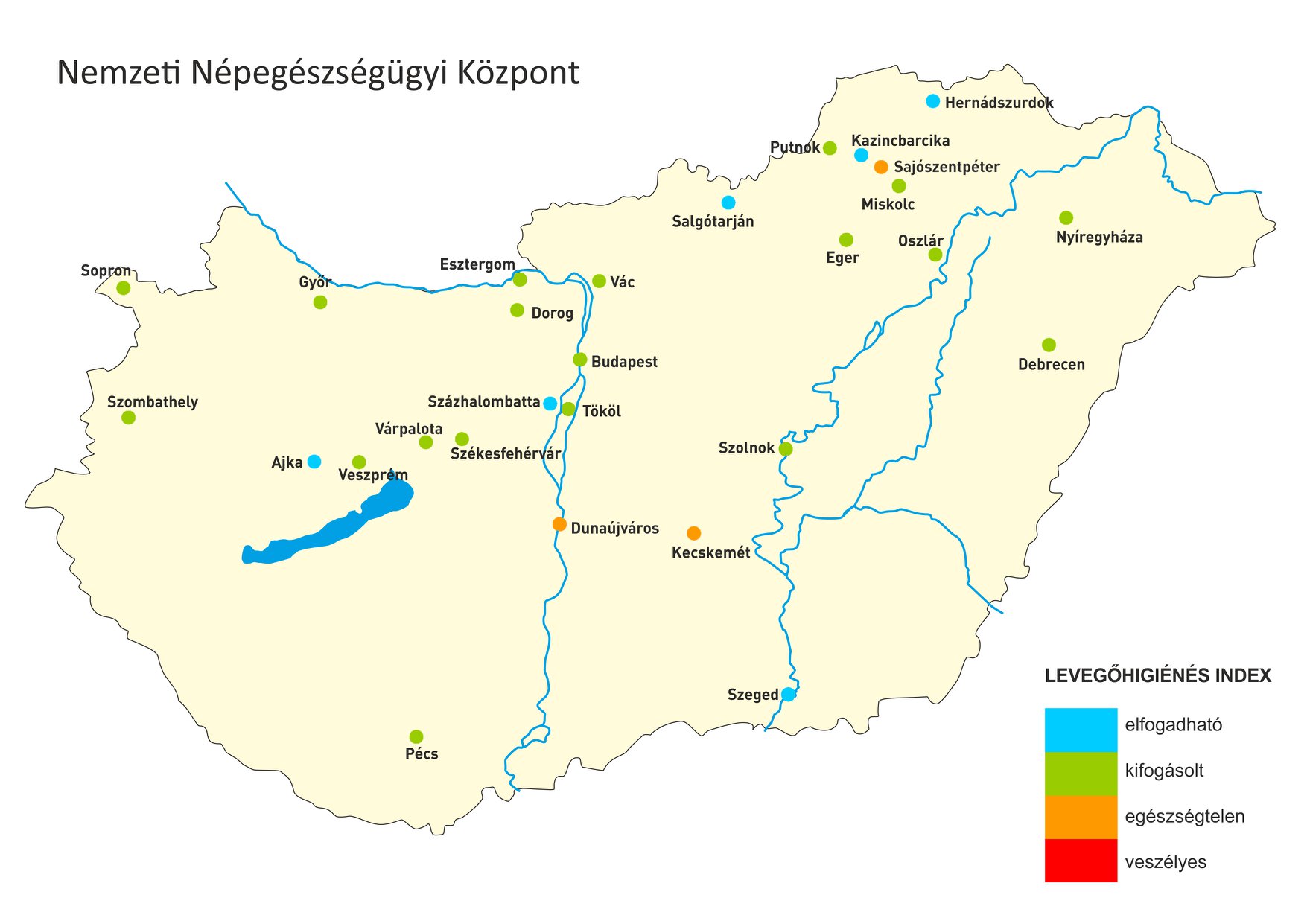 A szennyezett levegő miatt kerülni kell a szabadtéri programokat több magyar városban