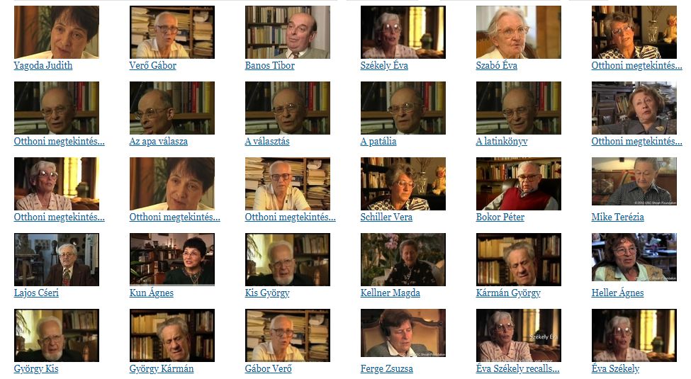 Magyar könyvtárakban és egyetemeken is hozzáférhető lesz a népirtások túlélőivel készített videóinterjúk óriási gyűjteménye