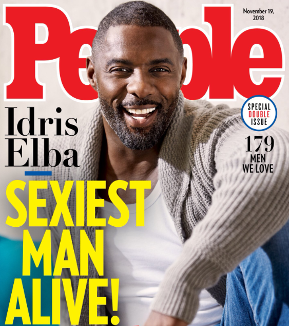 Idris Elba a legszexibb férfi a világon
