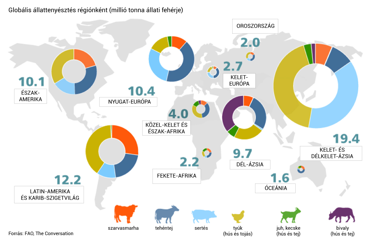 A húsevők megnyugodhatnak: nem miattuk kerül a légkörbe a legtöbb üvegházgáz