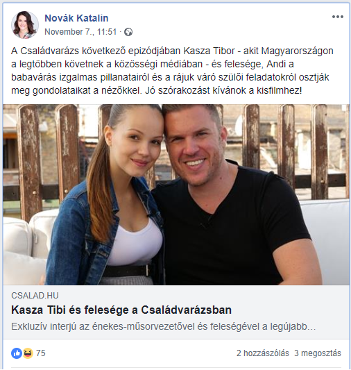 Magyar közösségi oldalt fejleszt Kasza Tibor, amitől olcsóbb lehet a kenyér
