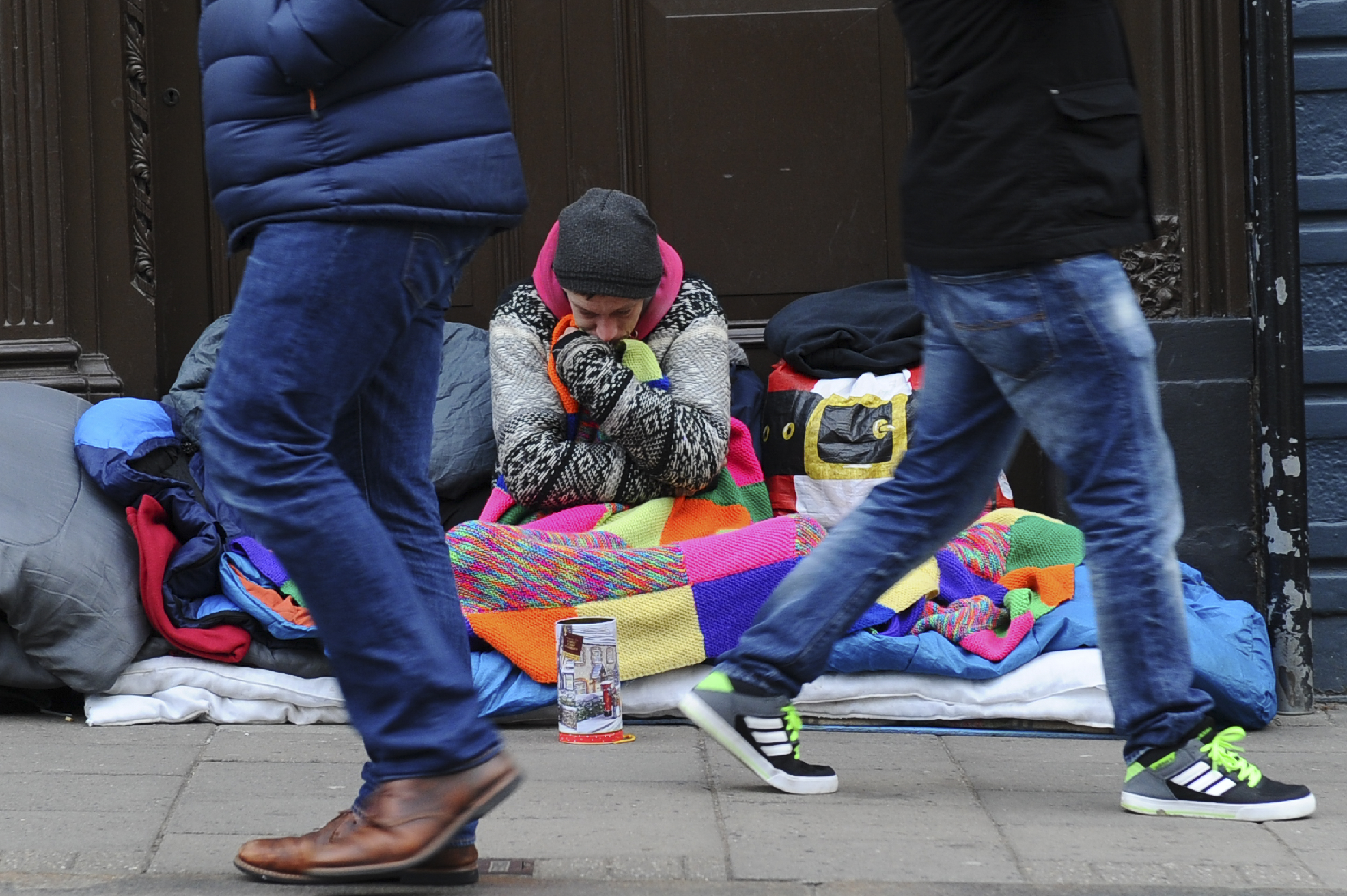 Arra kérik a walesi város lakóit, hogy barátkozzanak kicsit a hajléktalanokkal