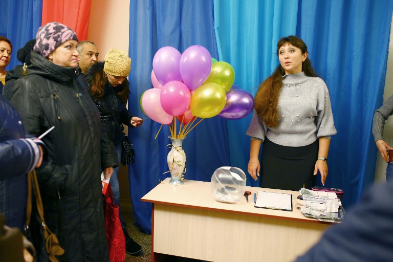 Választásokat tartanak Ukrajna megszállt területein