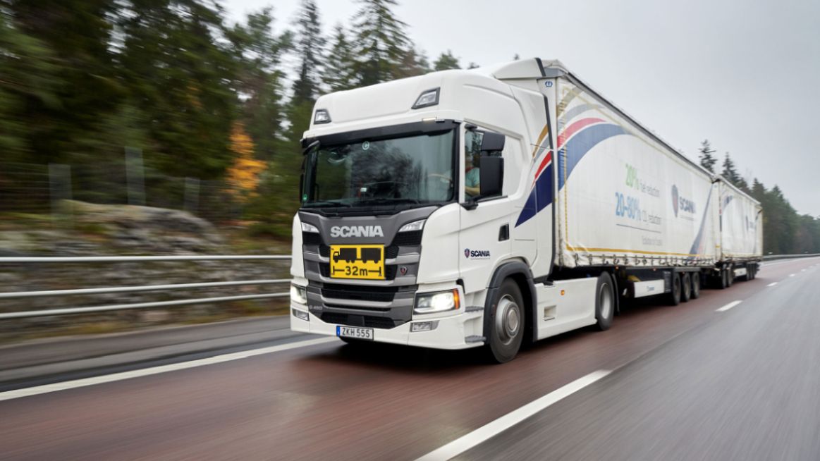 Így lett CO2-semleges a Scania belső fuvarozása