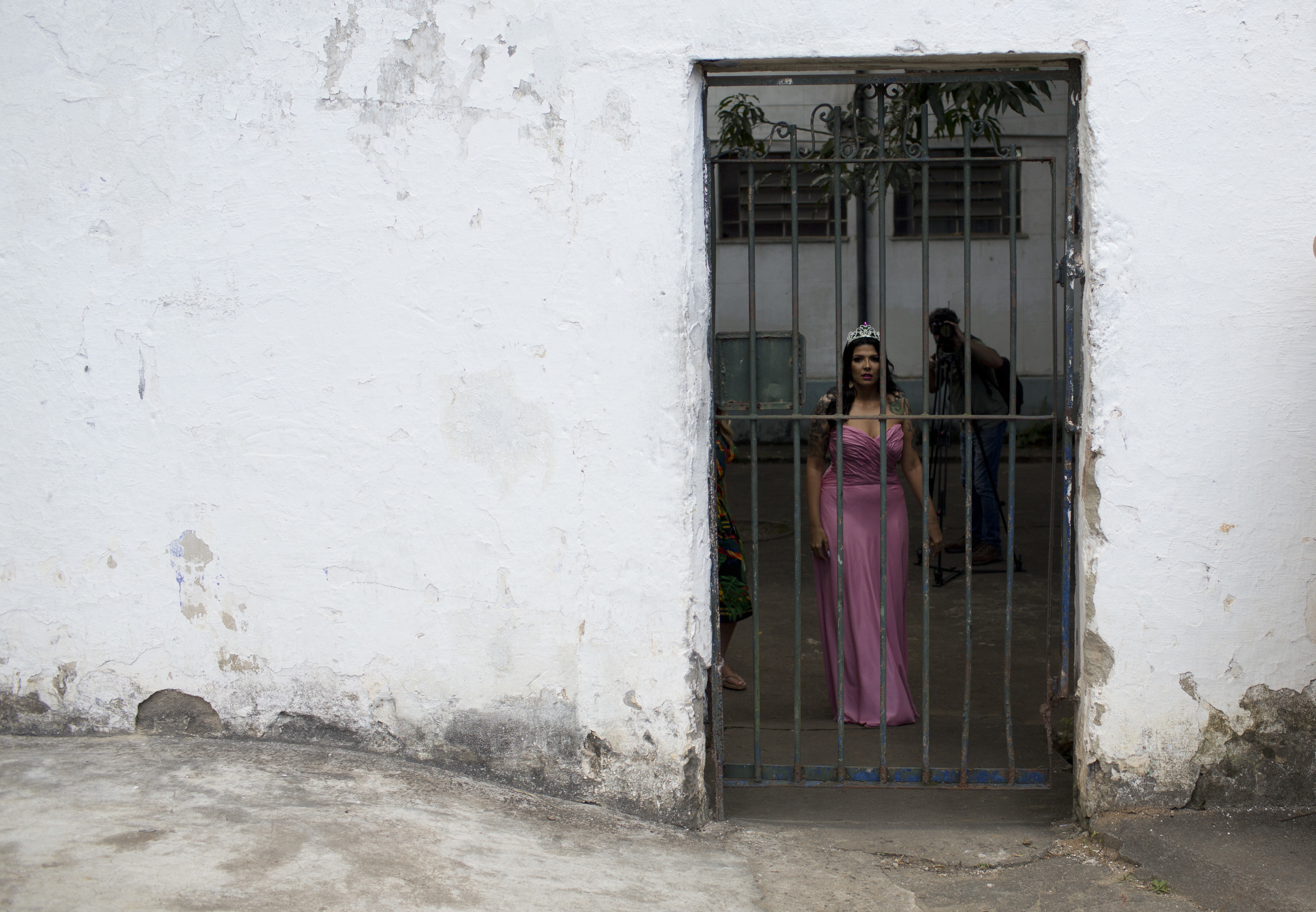 Szépségversenyt rendeztek Brazília egyik túlzsúfolt női börtönében