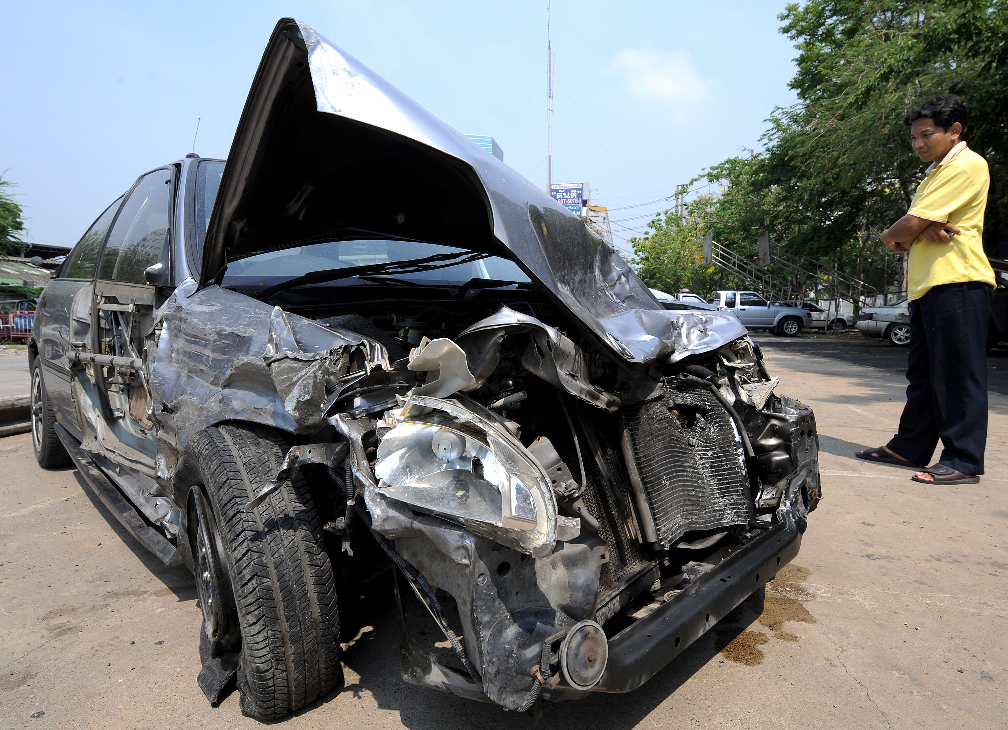Majdnem kétszázan haltak meg mindössze három nap alatt közúti balesetekben Thaiföldön