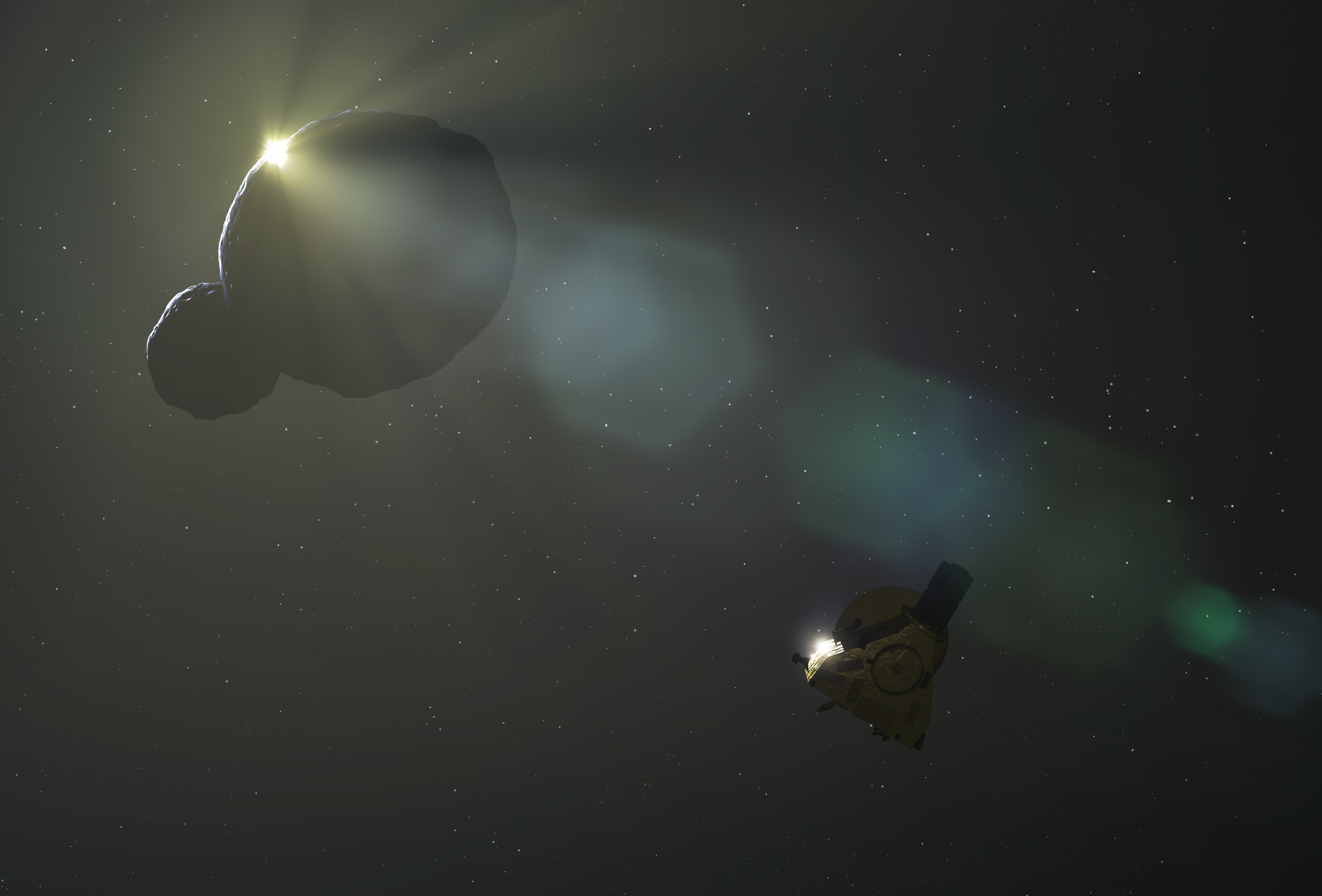 A New Horizons elhaladt az Ultima Thule aszteroida mellett