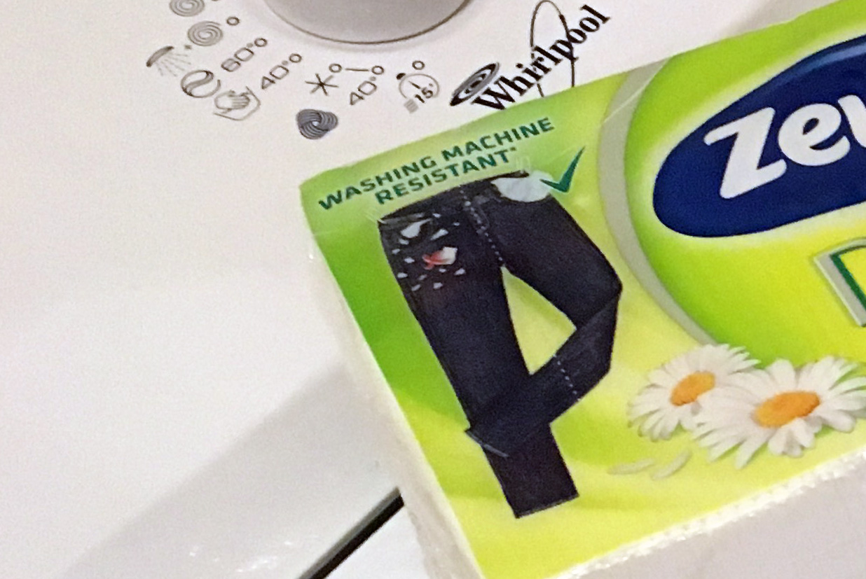 Az év tesztje: tényleg ellenáll a mosógépes mosásnak a mosógépes mosásnak ellenálló papír zsebkendő?
