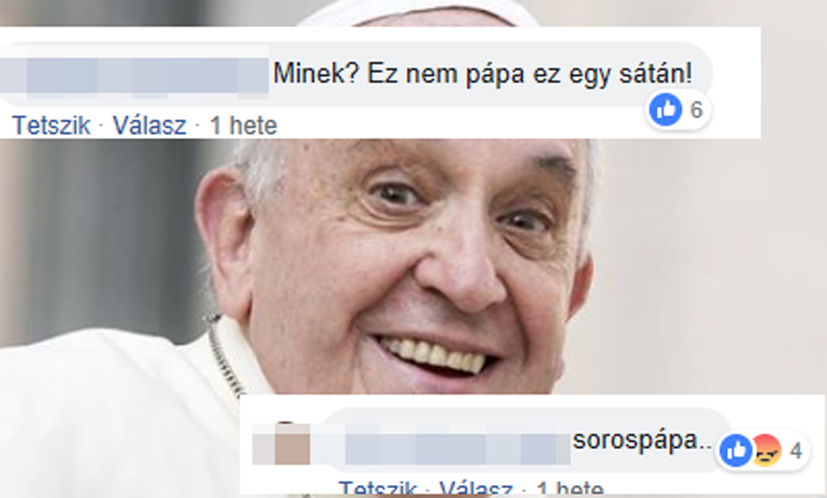 Maga a Sátán érkezik Csíksomlyóra Ferenc pápa személyében a teljesen bepörgött Fidesz-hívők szerint