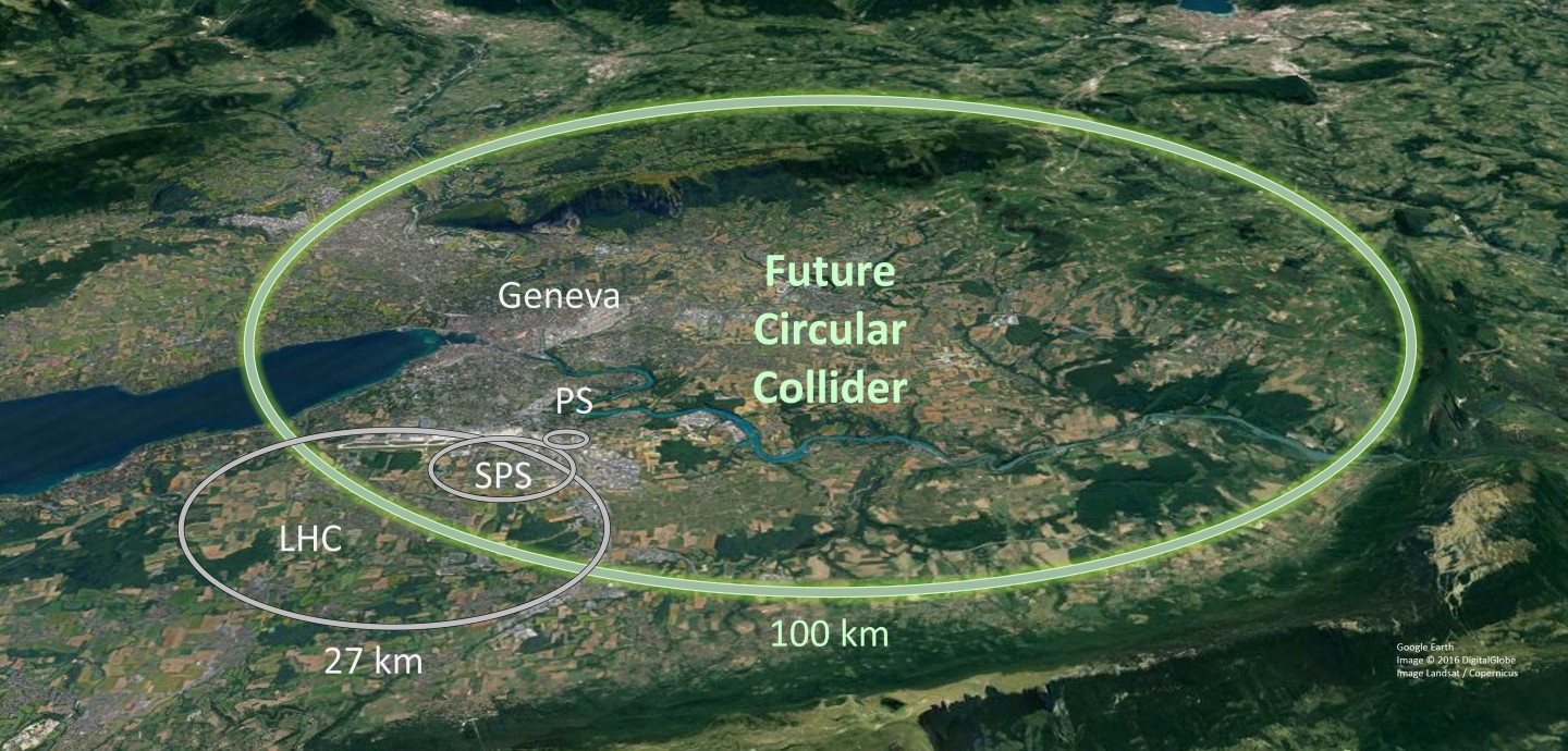 100 kilométeres új részecskegyorsítót tervez a CERN