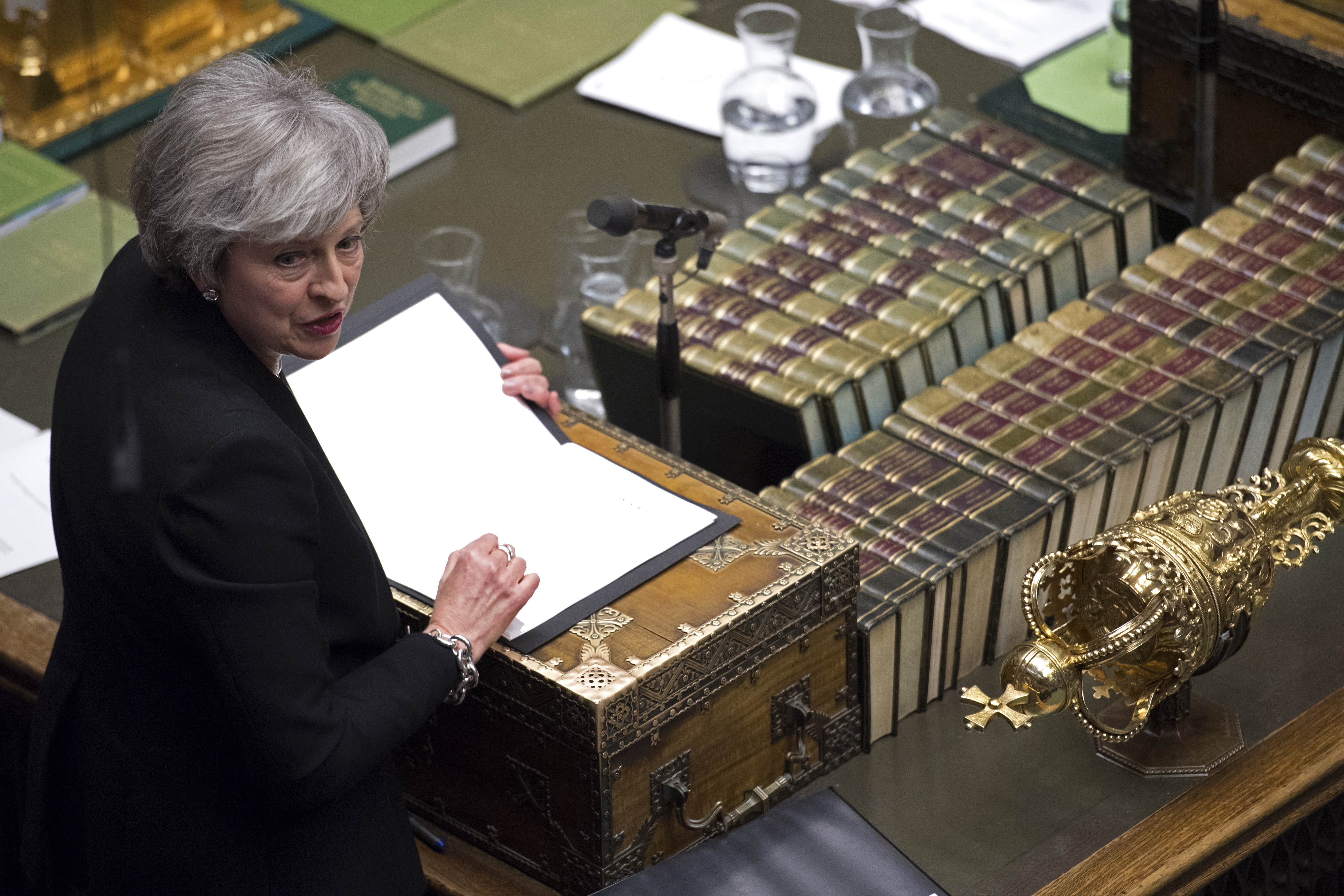A brit parlament nem ment bele abba, hogy elhalasszák a brexitet