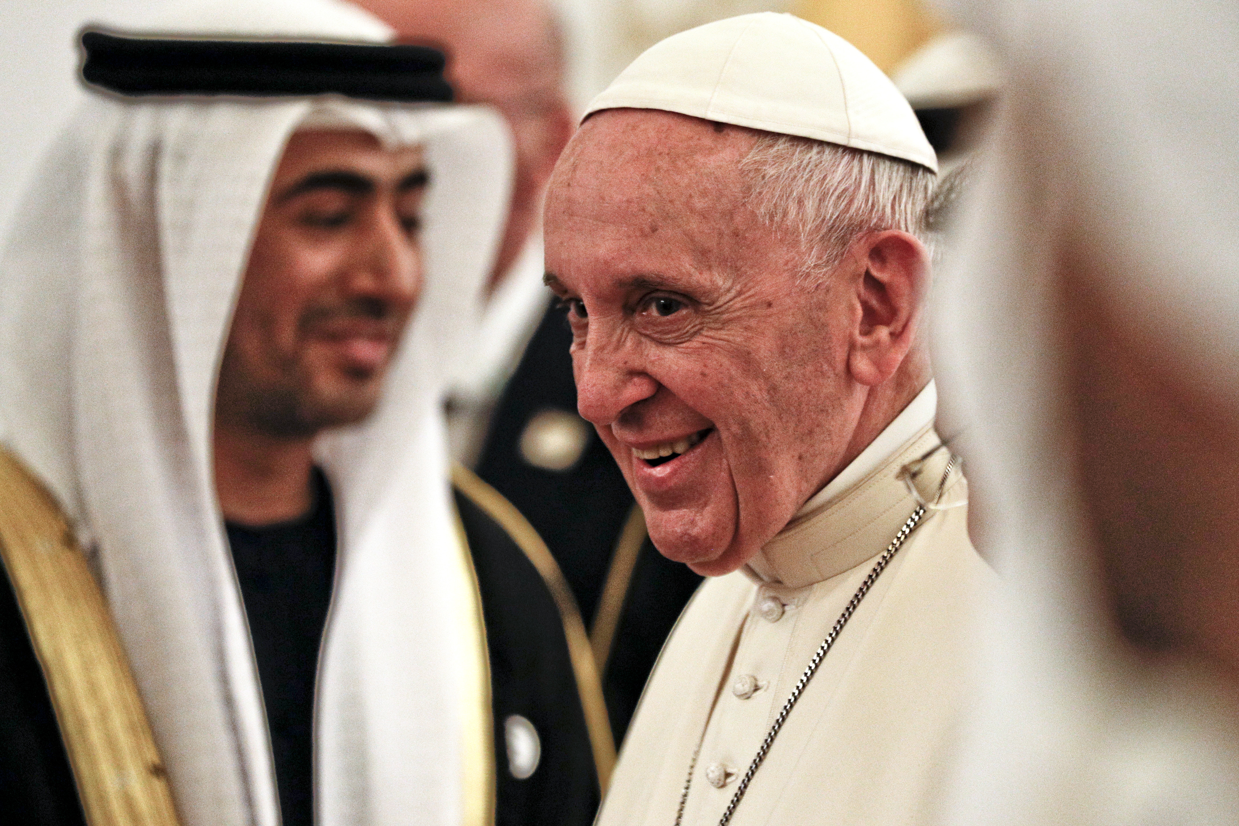 Megkezdődött az első pápai látogatás az Arab-félszigeten