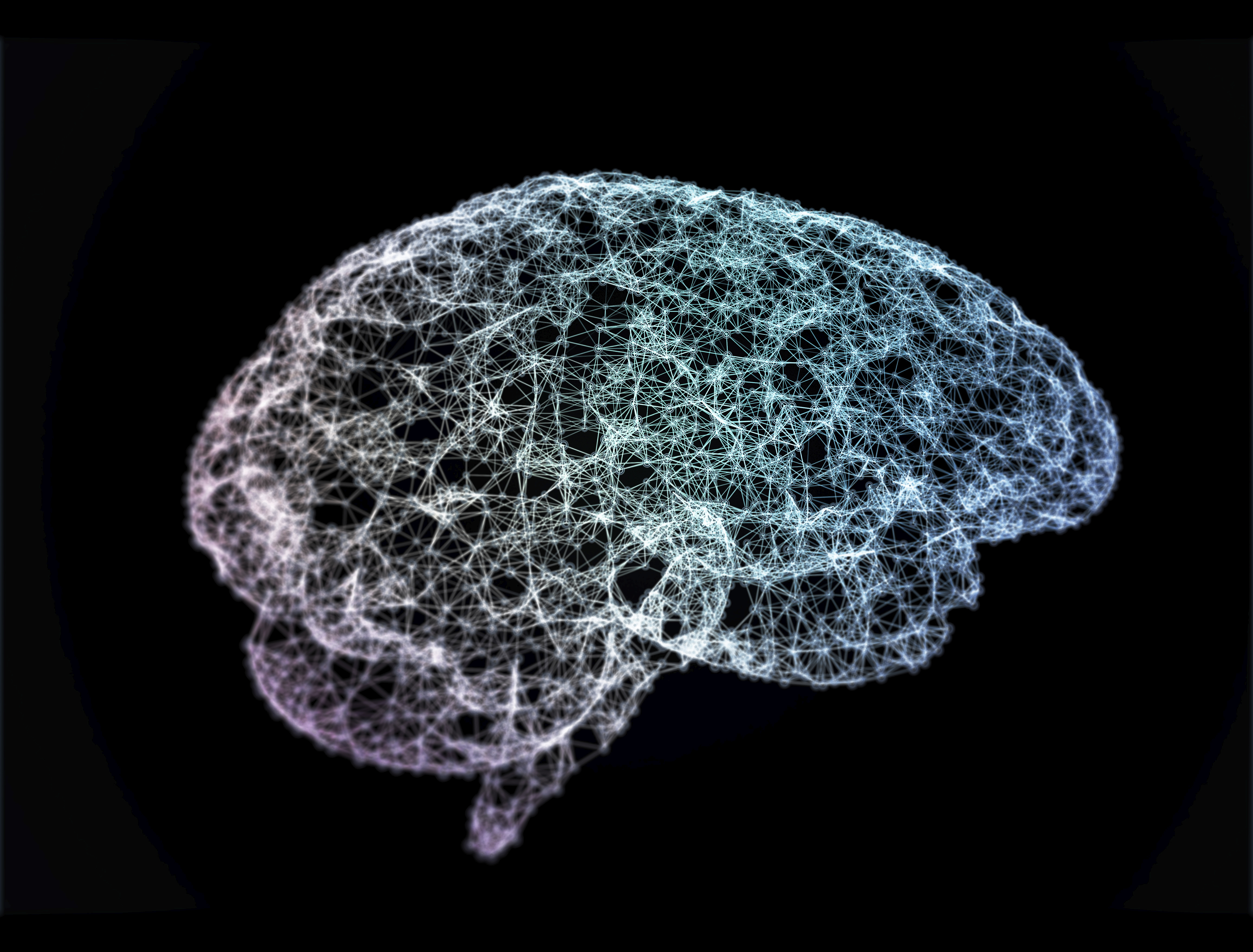 Az emberi agy neuronhálózatának elnagyolt illusztrációja