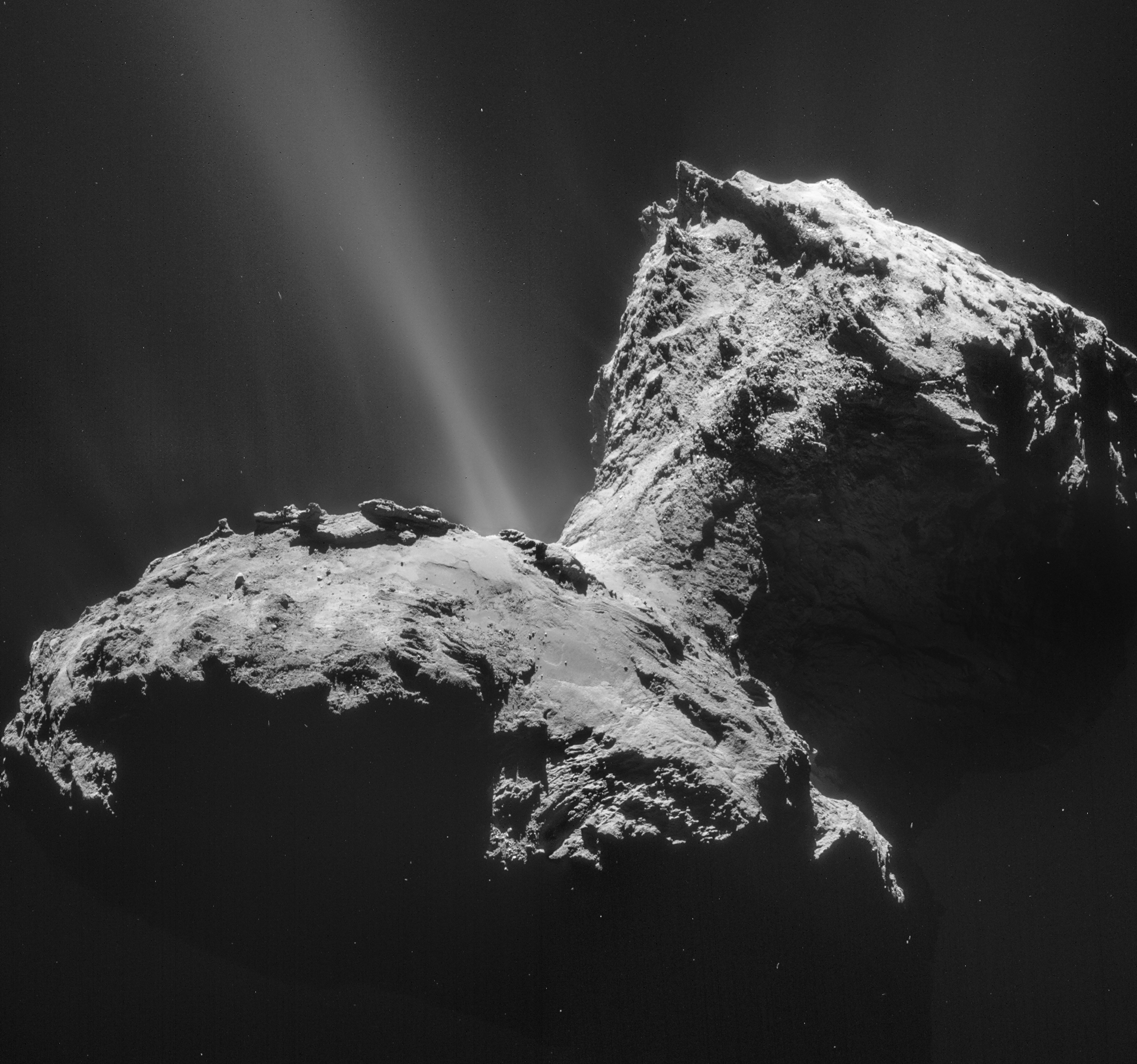 A 67P-Csurjomov-Geraszimenko üstökös, melyen az európai Rosetta-űrszonda glicin aminosav jeleit detektálta.