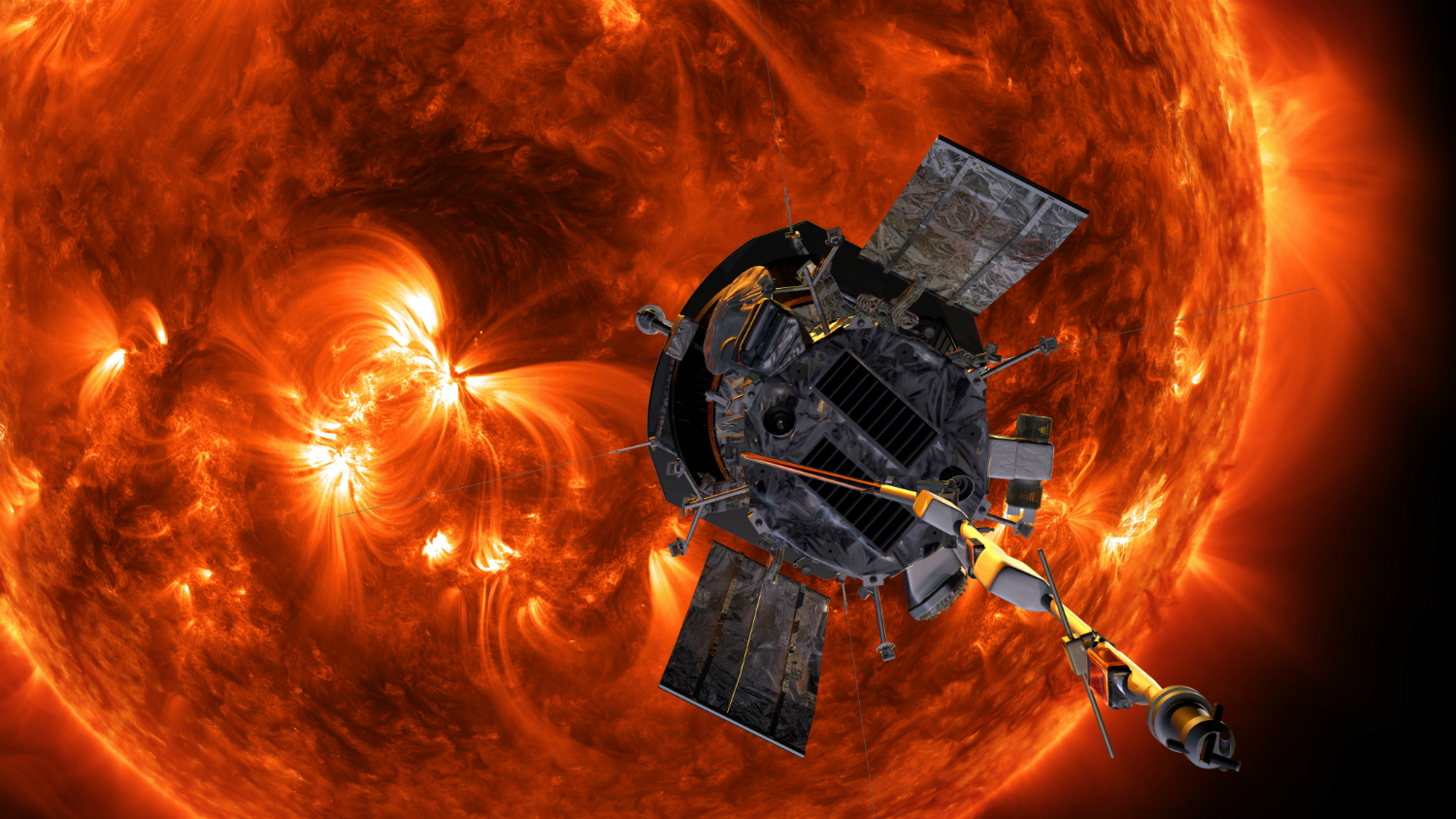 A Parker Solar Probe űrszonda.