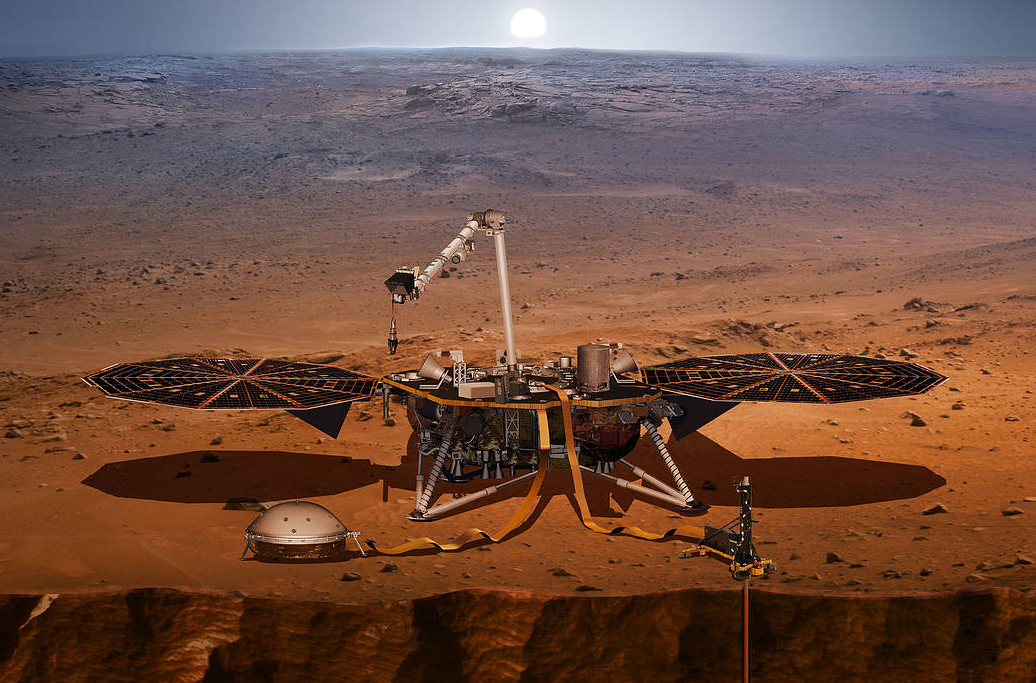 Titokzatos üledékrétegre bukkant a Marson az InSight