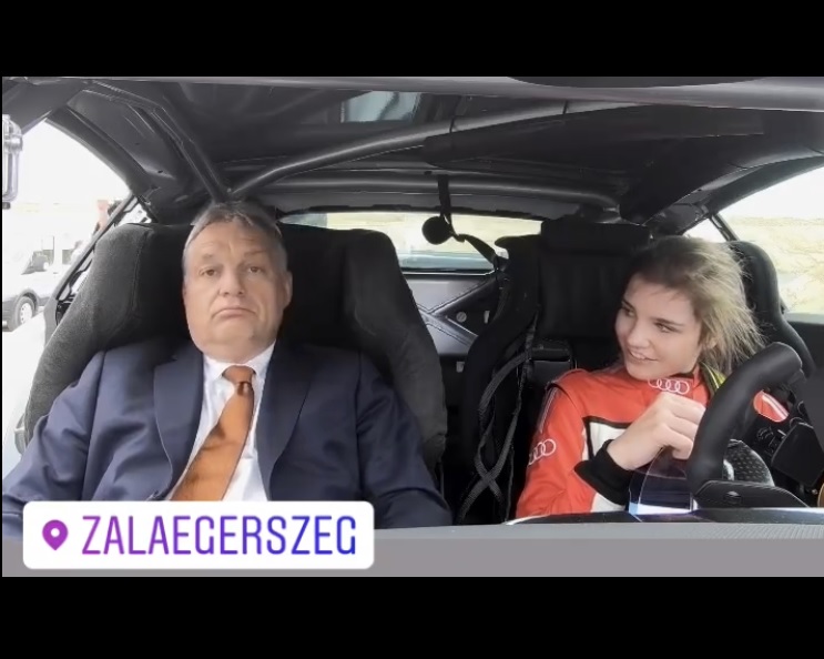 Orbán: Mennyivel mentünk, Vivien? Keszthelyi: Volt 180 is
