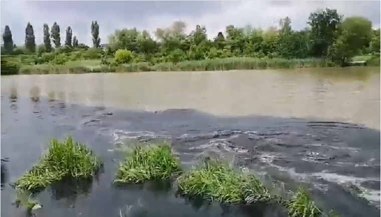 Október helyett csak július végéig folyik akadálytalanul a csapadékkal kevert szennyvíz a Ráckevei Dunába, ha kitör a zápor