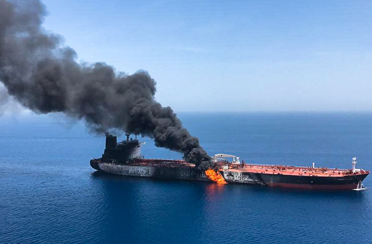 Az Egyesült Államok Iránt tartja felelősnek a tankereket ért támadásért