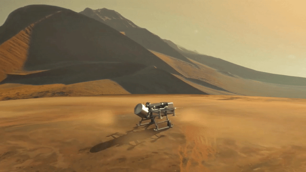 Így fog a Titánon repülni a NASA Dragonfly drónja