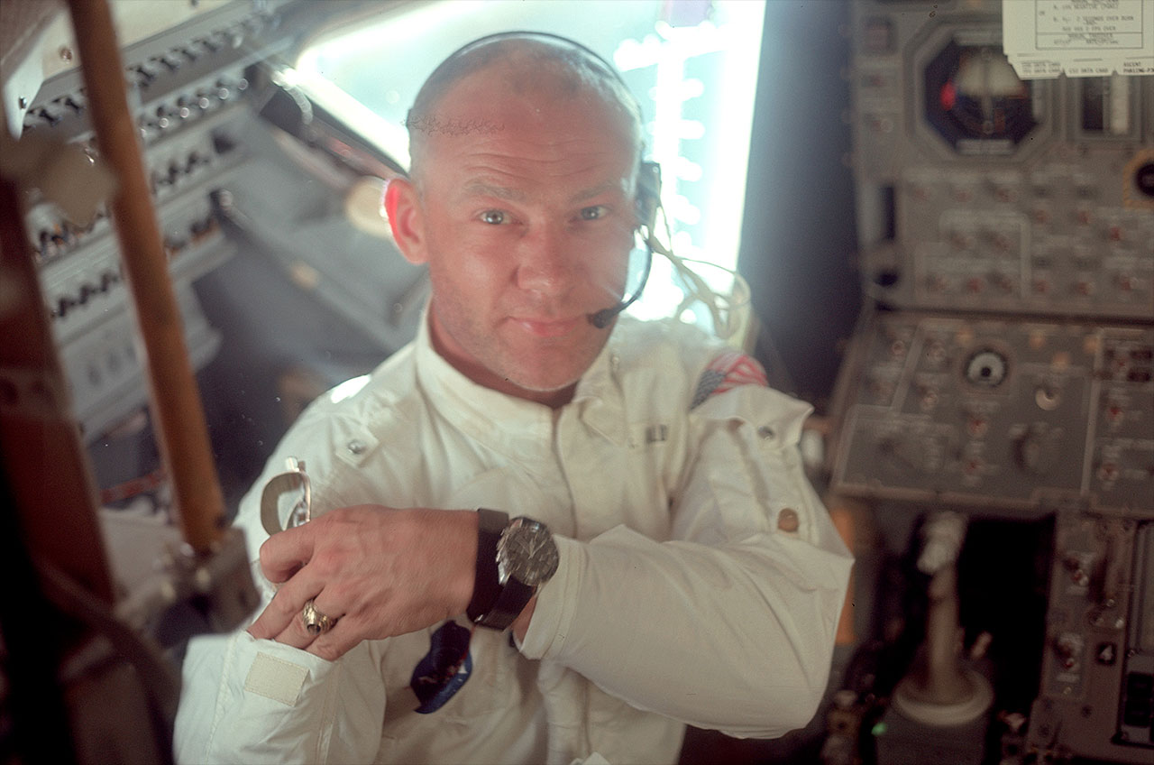 Buzz Aldrin és az ő Omega Speedmastere
