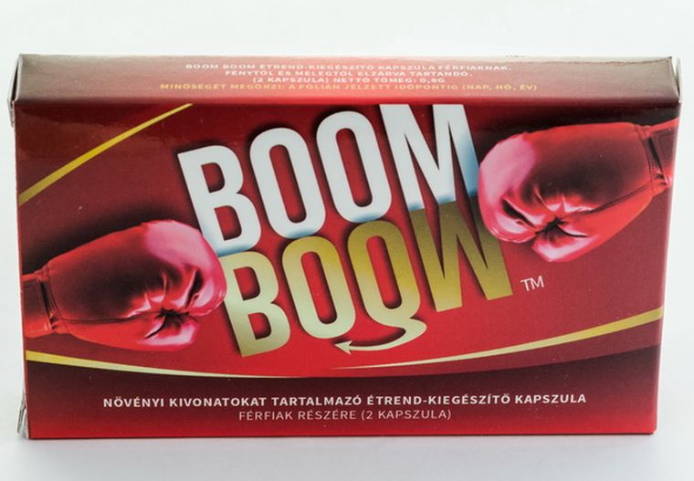 Azonnali hatállyal felfüggesztette a férfiaknak szánt BoomBoom étrendkiegészítő forgalmazását a Nébih