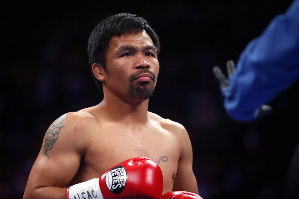 Manny Pacquiao bokszoló a Fülöp-szigetek elnöke szeretne lenni