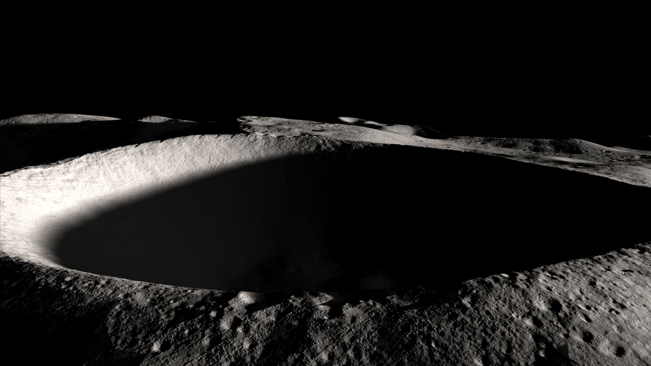 Egy új kutatás szerint a Hold árnyékos sarkvidékein hemzsegnek a vízjéggel teli kráterek