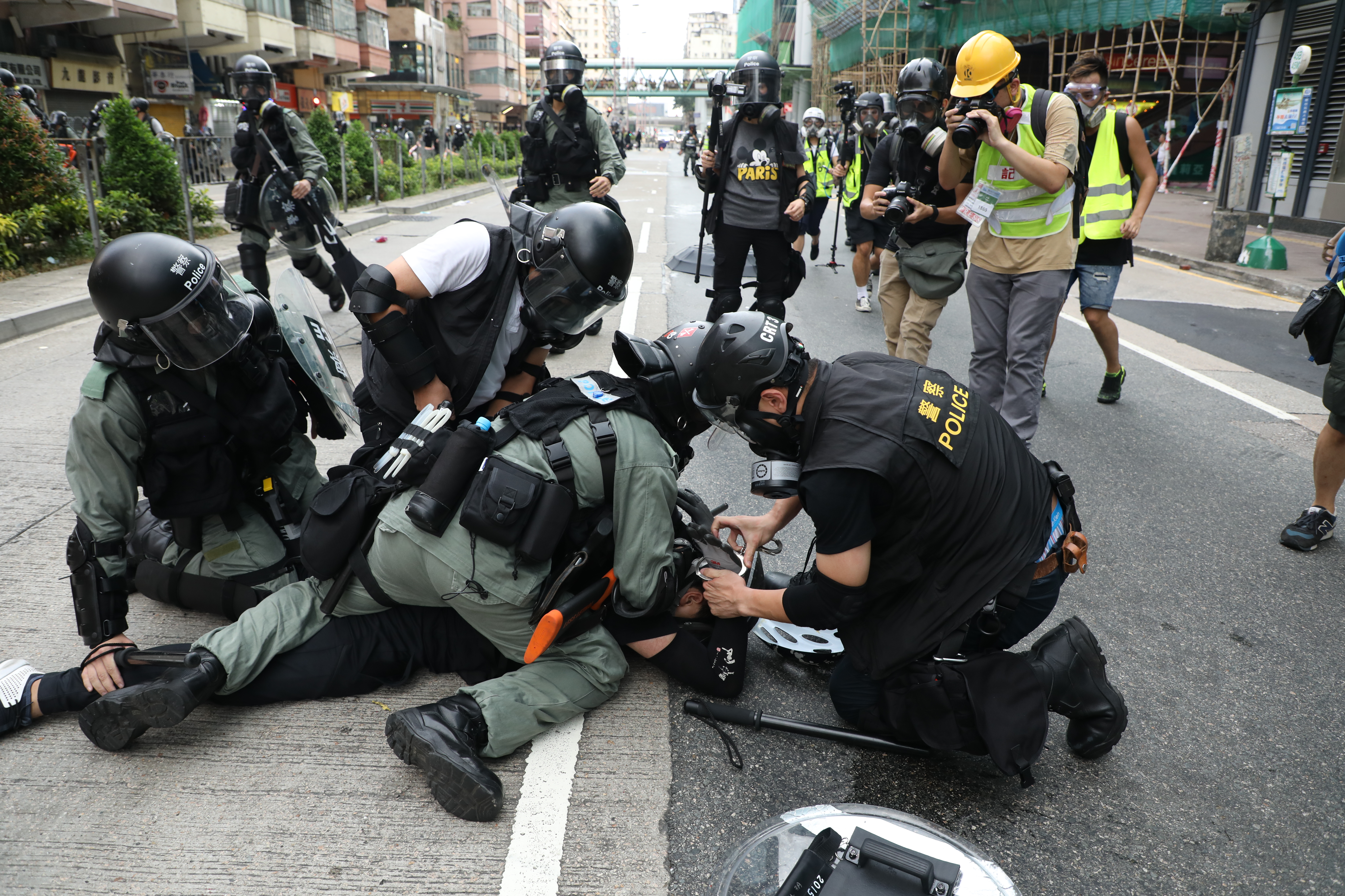 Egyre erőszakosabbak az összecsapások Hongkongban