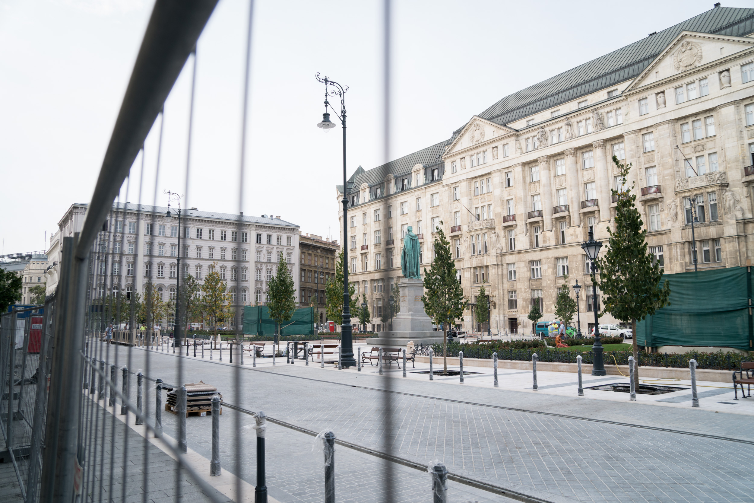 Így néz ki a frissen felújított József nádor tér