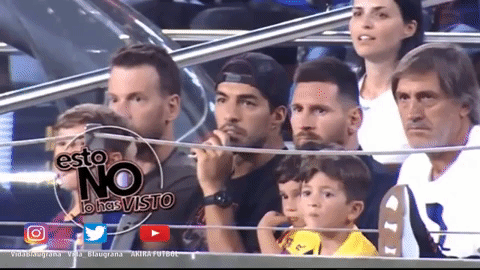 Messi hároméves fia máris kifejlett troll, most a Betis gólját ünnepelte látványosan a Barca ellen