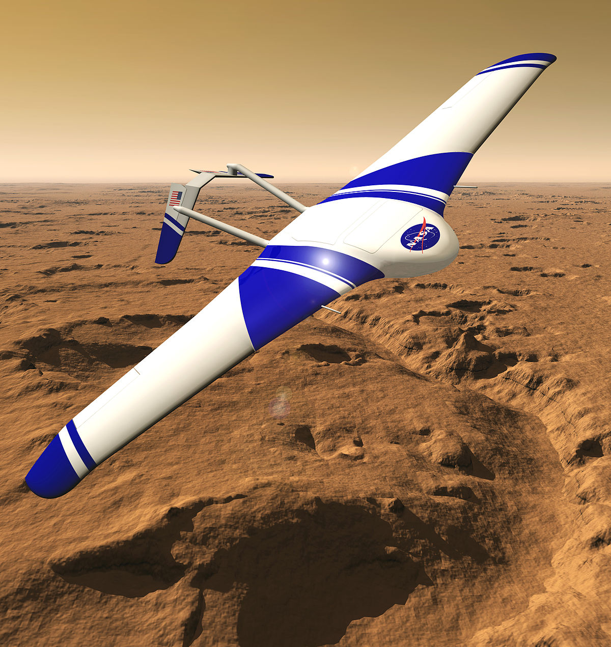 Az ARES repülő, amely több mint egy órát siklott volna a Mars légkörében, vizsgálva annak összetételét, illetve a bolygó gyenge mágneses terét.