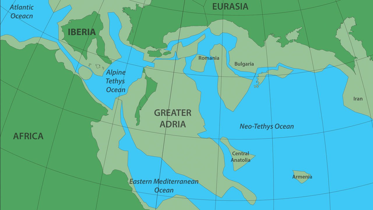 Feltárták az Európa alá süllyedt őskontinens, Nagy-Adria történelmét