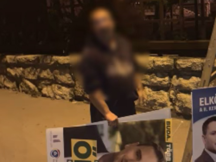 Őrsi Gergely: A II. kerületben az önkormányzat autójával és a sofőrjével szedik le az ellenzéki plakátokat az éj leple alatt