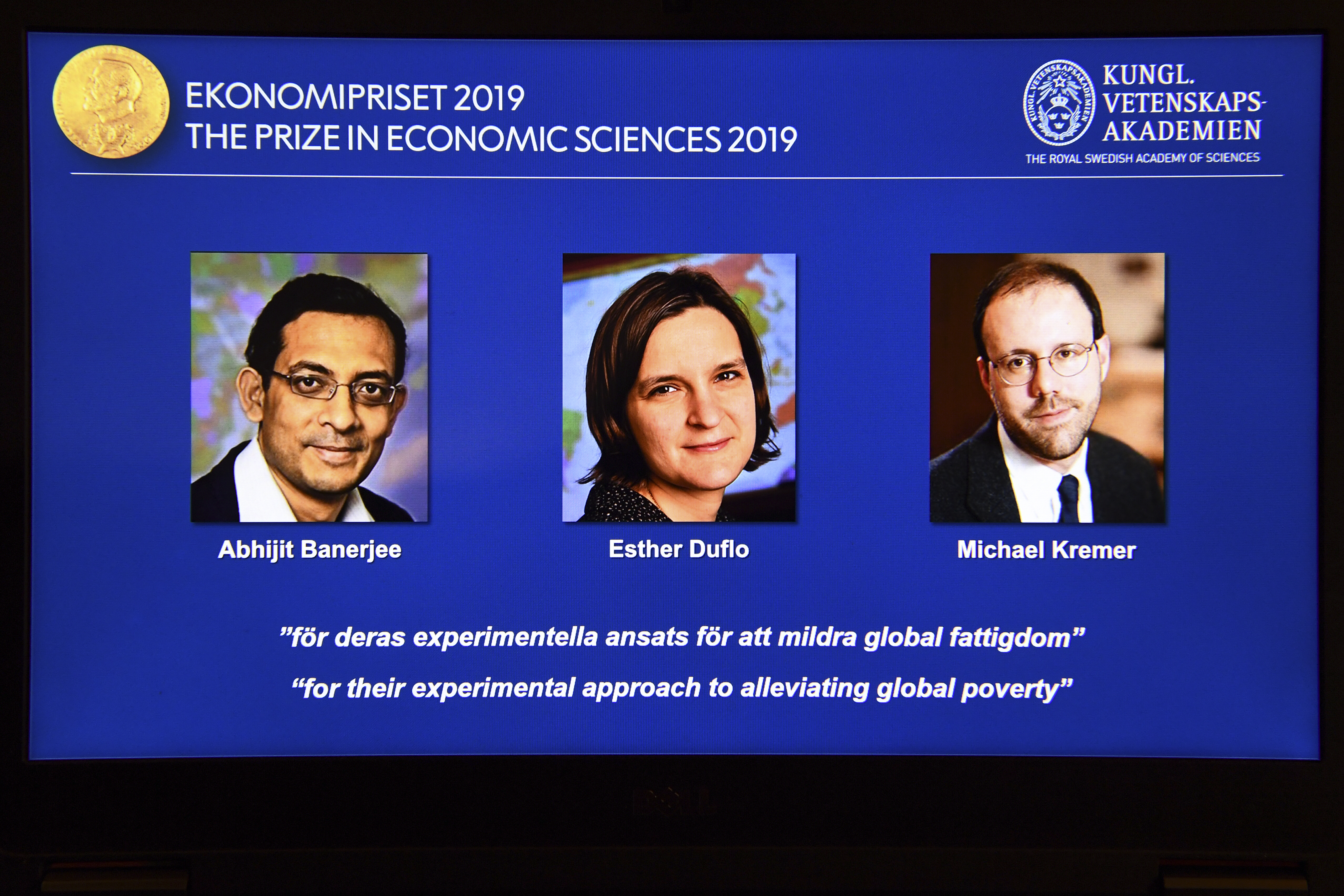A globális szegénység csökkentését célzó kutatók kapták az idei közgazdasági Nobel-díjat