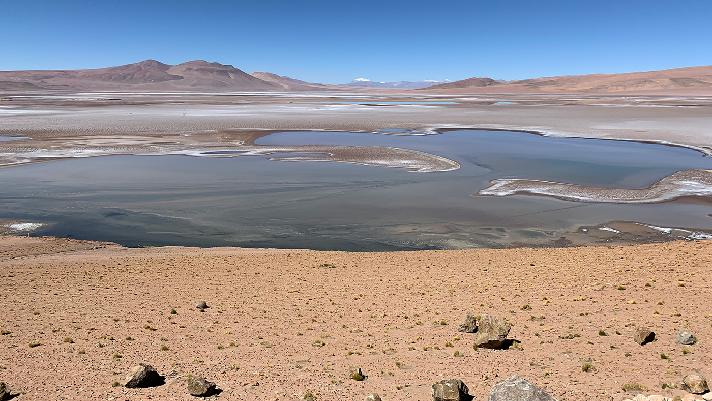 A nagy-sótartalmú tavakkal tűzdelt síkság, a Bolíviai-magasföldön (Altiplano), a Gale-kráter egykori környezetéhez lehetett hasonló, amikor a marsi környezet nedvesebből szárazabb irányba kezdett változni.