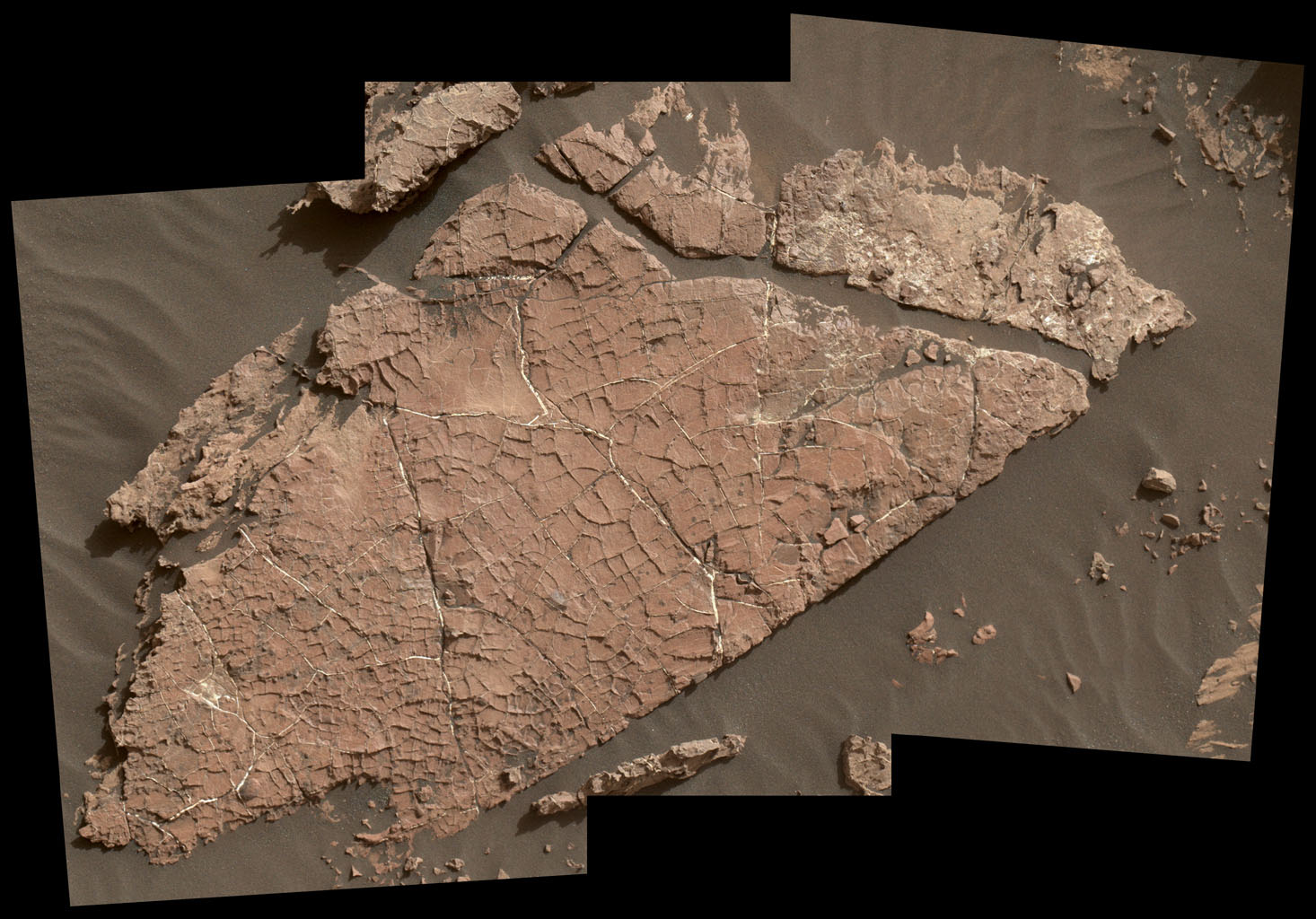 A Curiosity 3 milliárd éves kőzetmintáiból megérthetjük, hogyan lett a Mars kék bolygóból száraz sivatag
