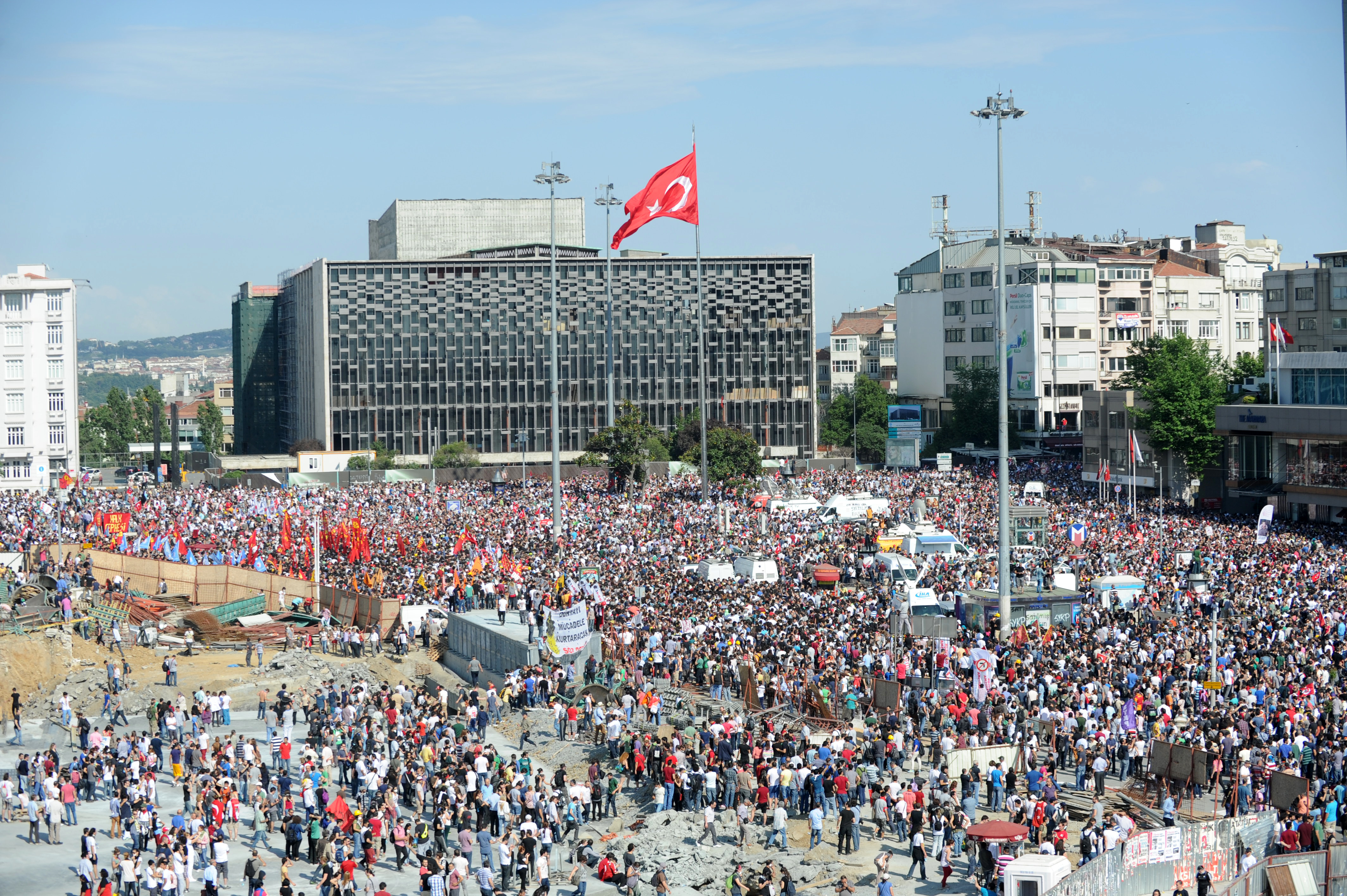2013: Soros-ügynökök a Taksim téren