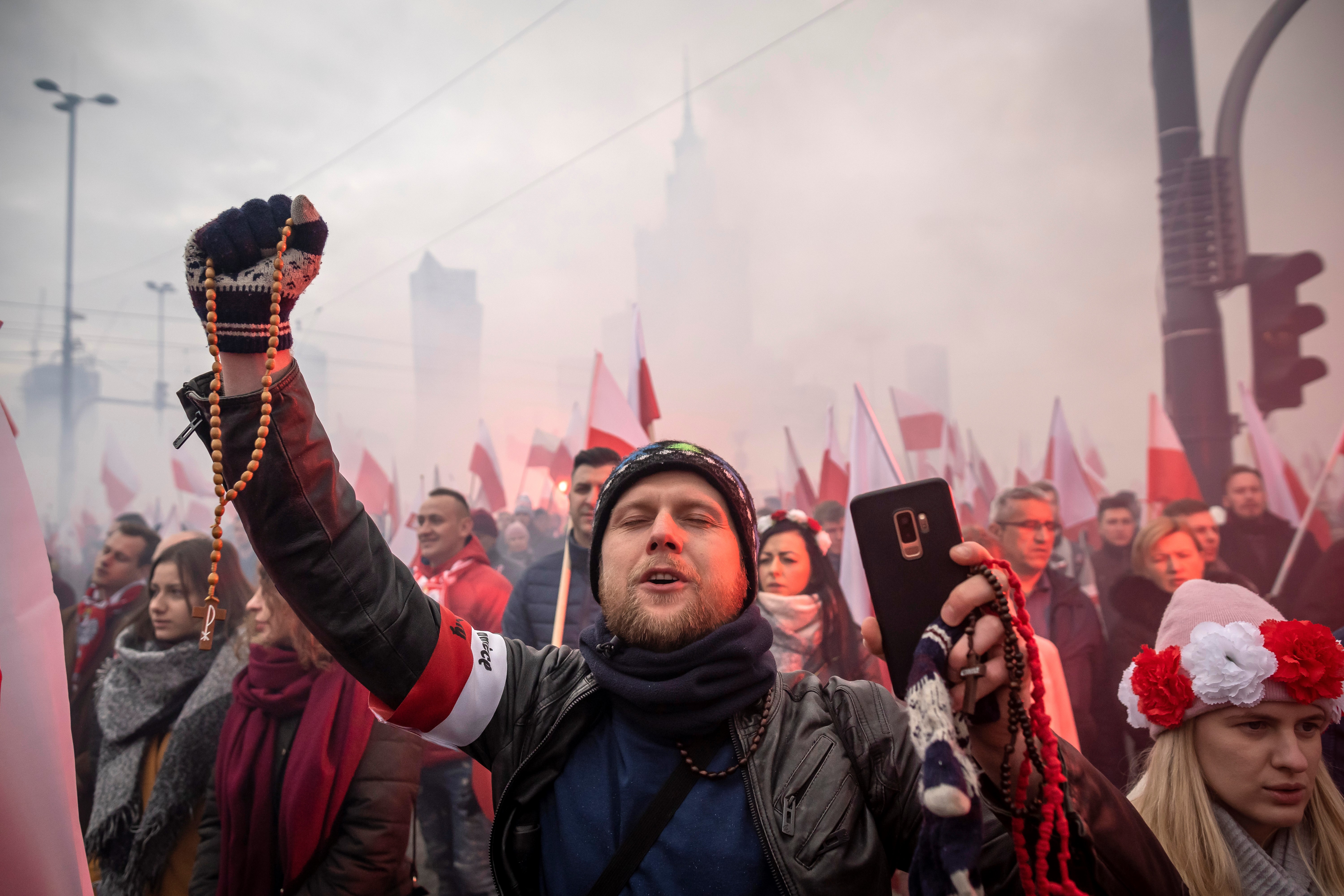 Megint sikerült antiszemita és homofób skandálással megünnepelni a lengyel függetlenség napját