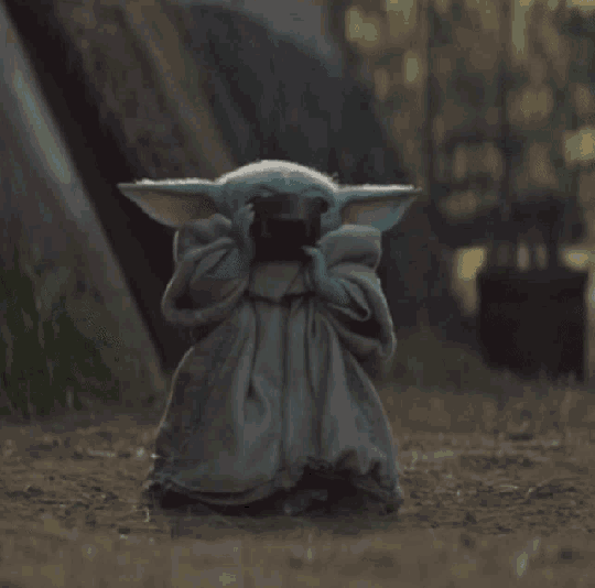Baby Yoda levest evett