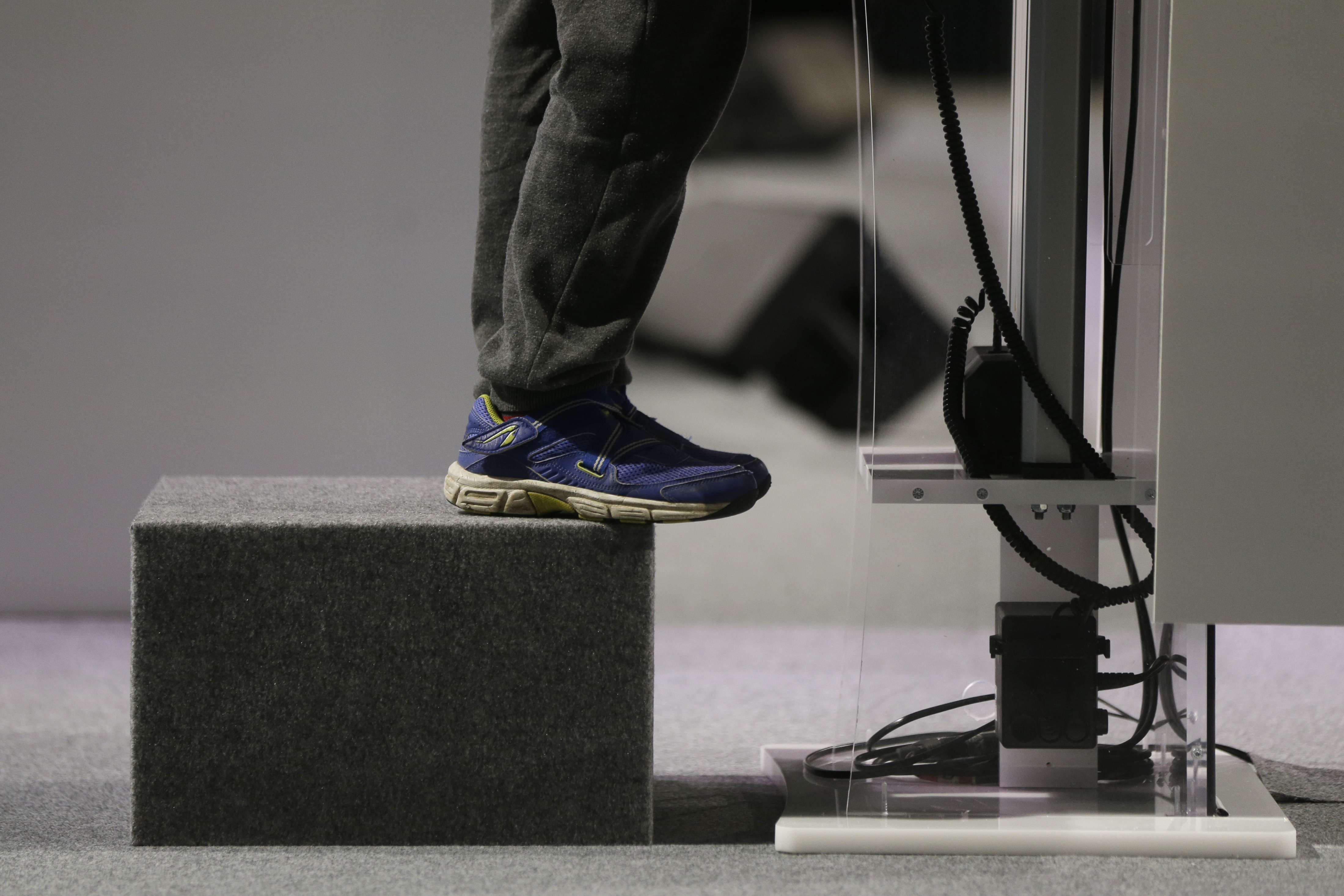 Swedish climate activist Greta Thunberg stands on a box to reach the microphone while addressing a plenary of U.N. climate conference at the COP25 summit in Madrid, Spain, Wednesday, Dec. 11, 2019. Thunberg is in Madrid where a global U.N.-sponsored climate change conference is taking place. (AP Photo/Paul White)