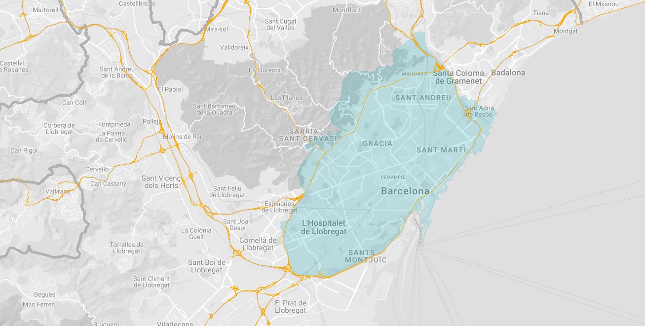 Barcelona alacsony kibocsátású zónája